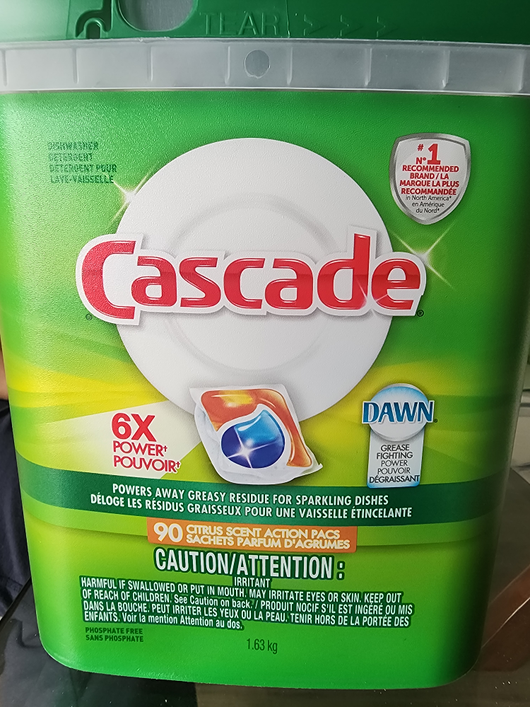Cascade Platinum 90-Count Actionpacs