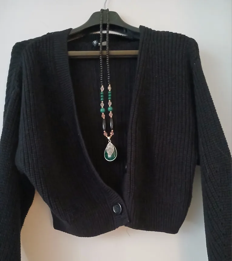 H&M Divided Black Cardigan - Size S thumbnail