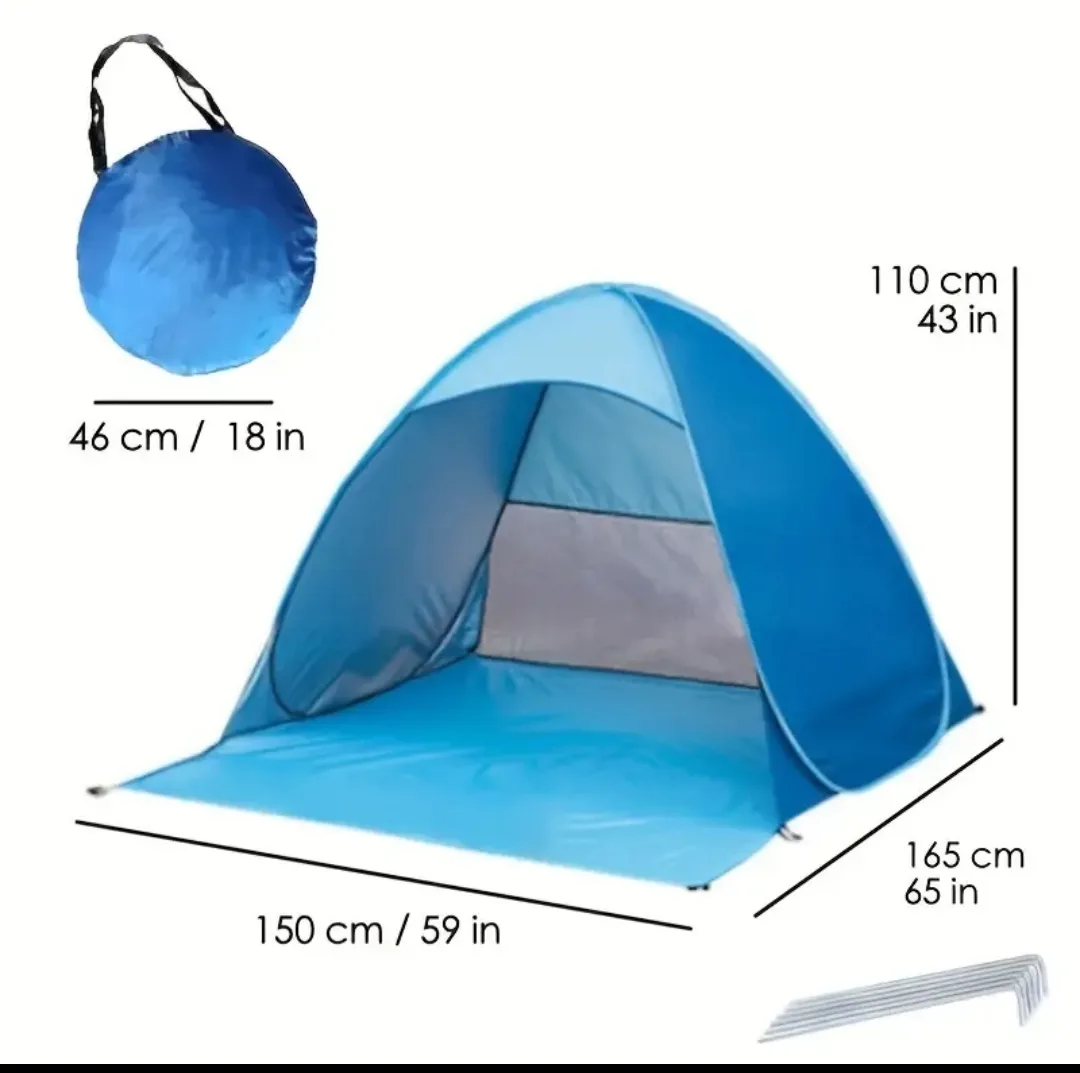 Pop-Up Beach Tent - Blue thumbnail