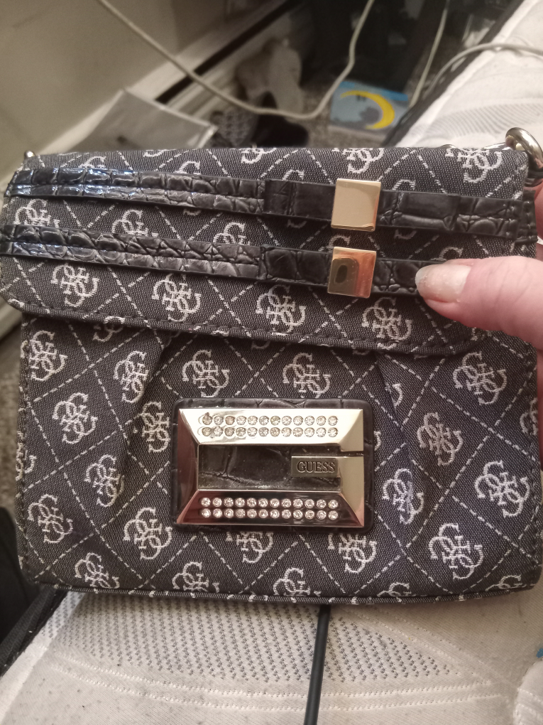 Guess Grey Patterned Crossbody Bag - photo 5