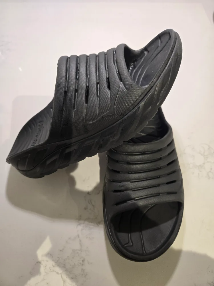 Hoka Ora Recovery Slide 3 - Black thumbnail