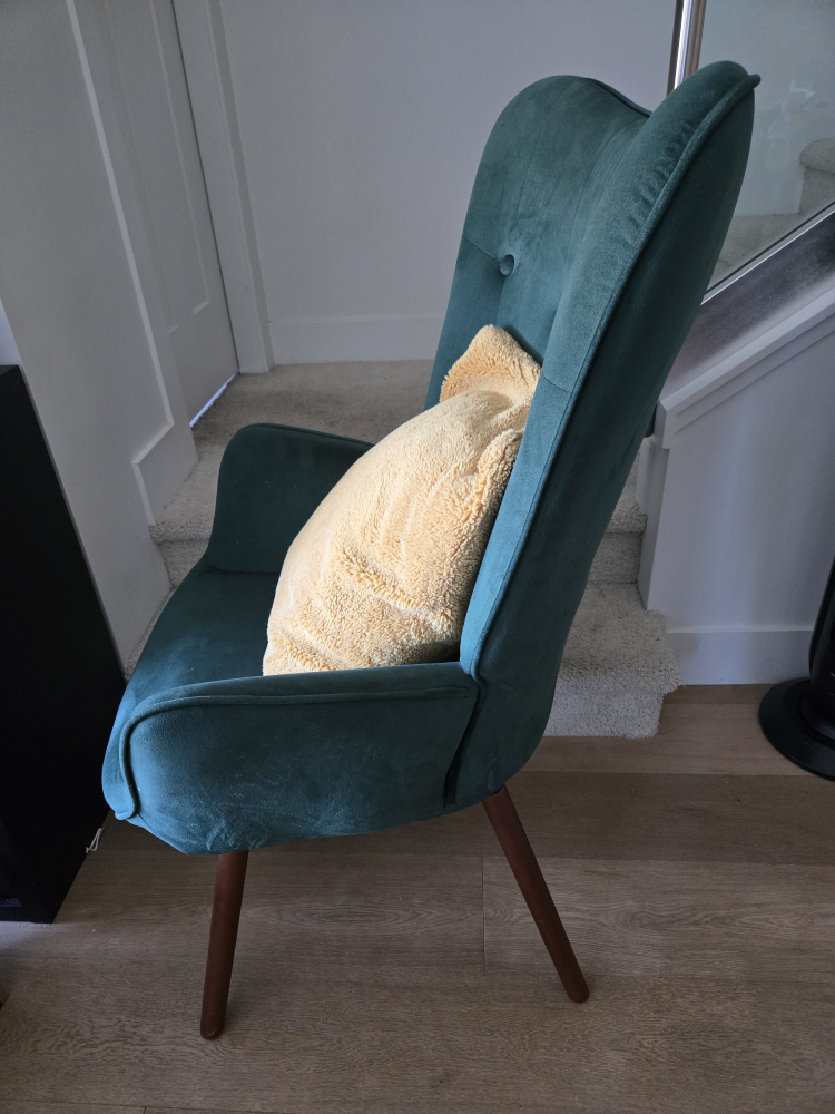 x2 Green Accent Chairs - photo 2