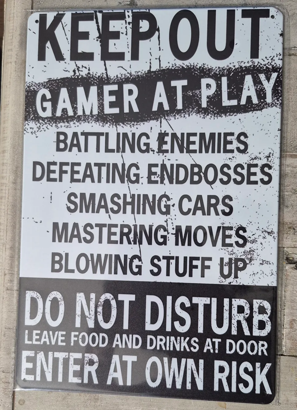 Gamer At Play Sign thumbnail