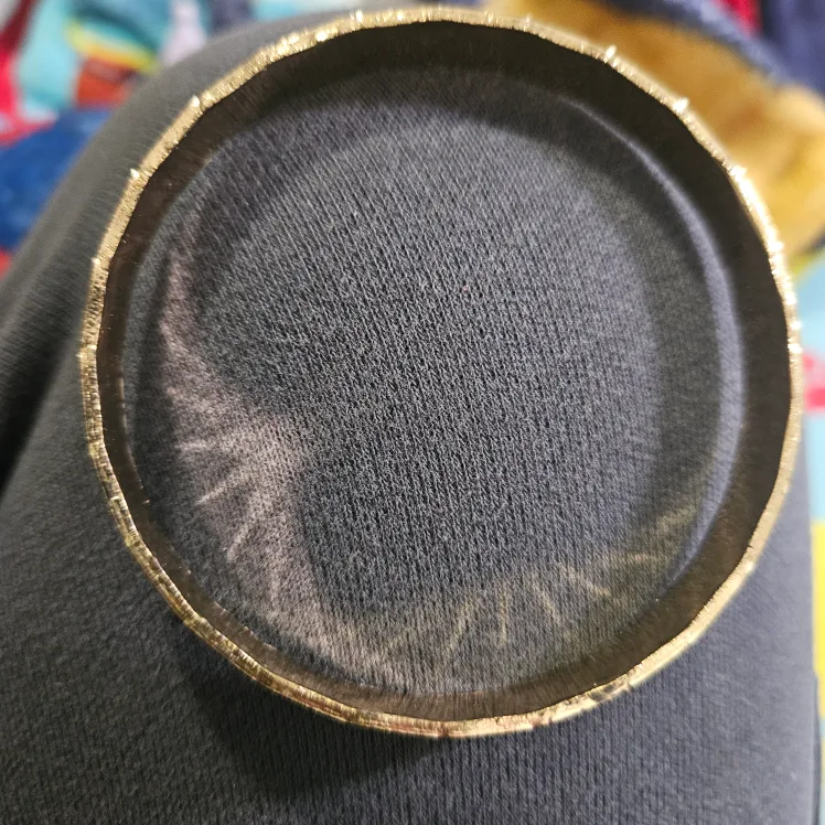 Gold and Black Bangle Bracelet thumbnail