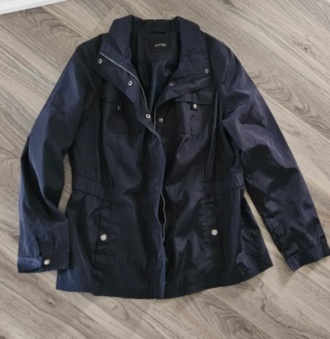Verpass Women's Navy Blue Jacket - Size 44 thumbnail