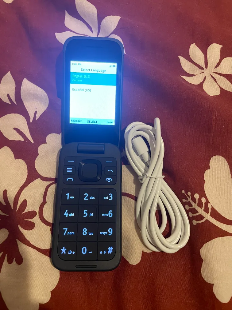 Nokia 2760 - 4 GB - Black (Read Description) thumbnail