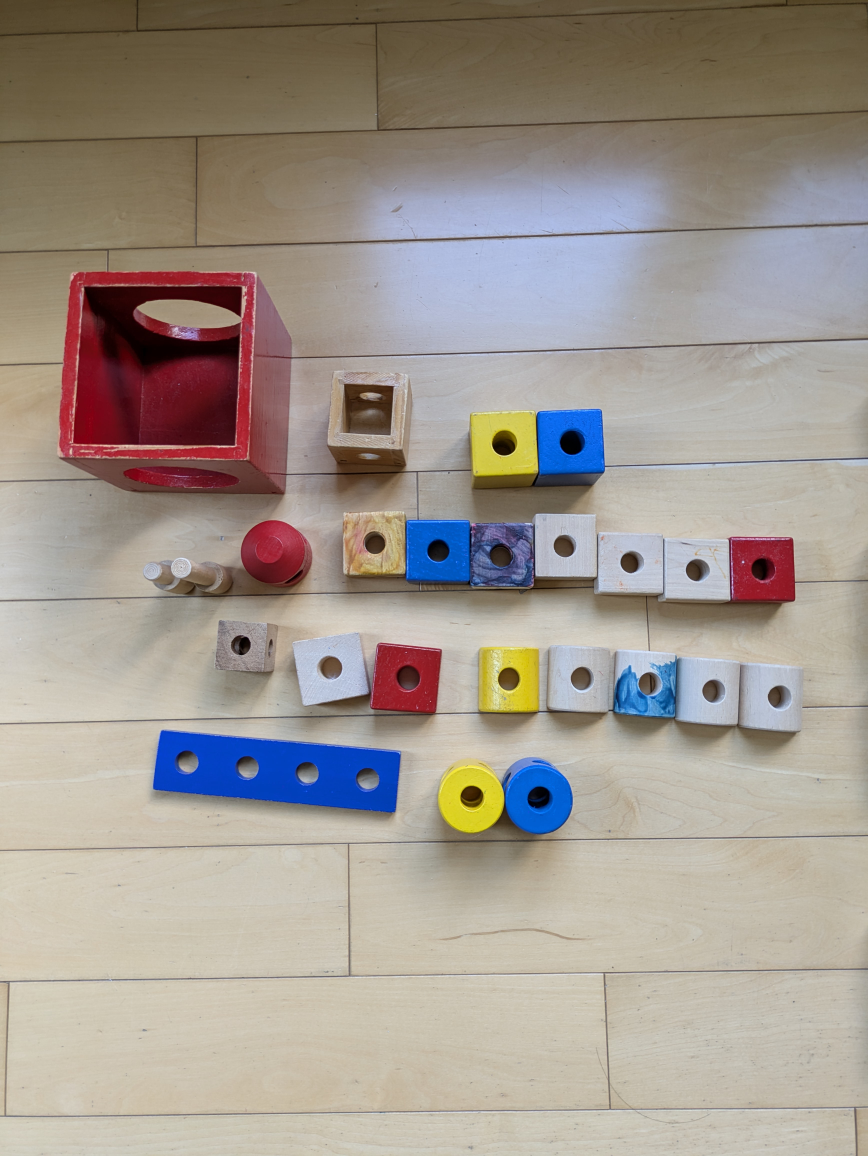 assorted Wooden Shape blocks