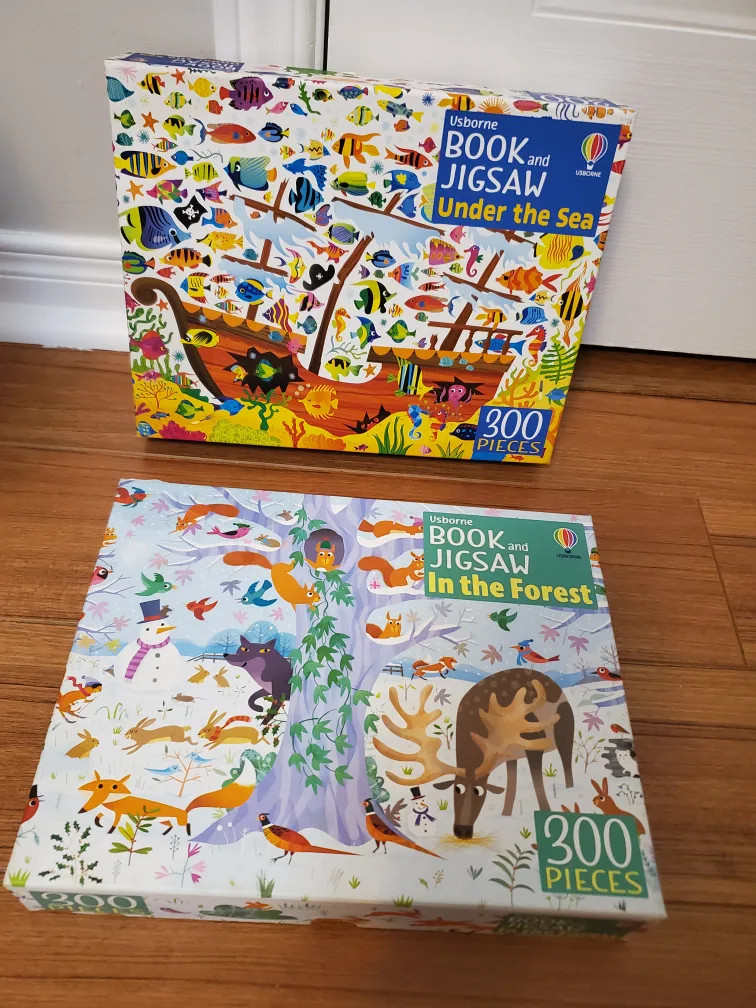 Usborne Book and Jigsaw Puzzles - 300 Pieces thumbnail