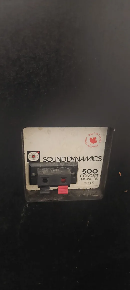 Sound Dynamics 500 Compact Monitor Speaker thumbnail