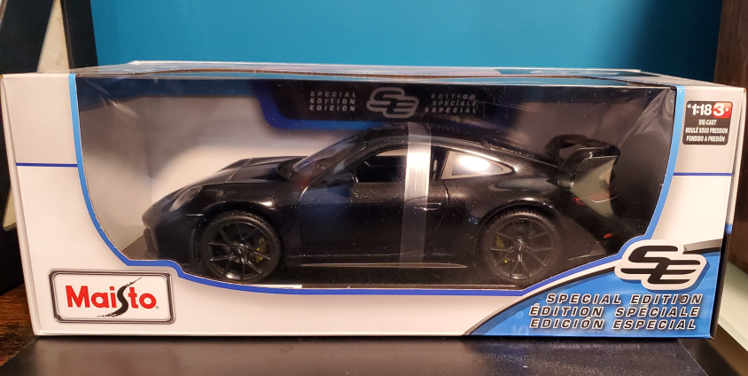Maisto Porsche 911 GT3 (Black) - Sealed - photo 2