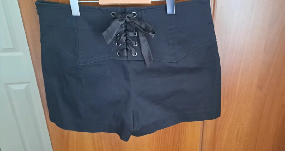 Marciano shorts with lace up detail thumbnail
