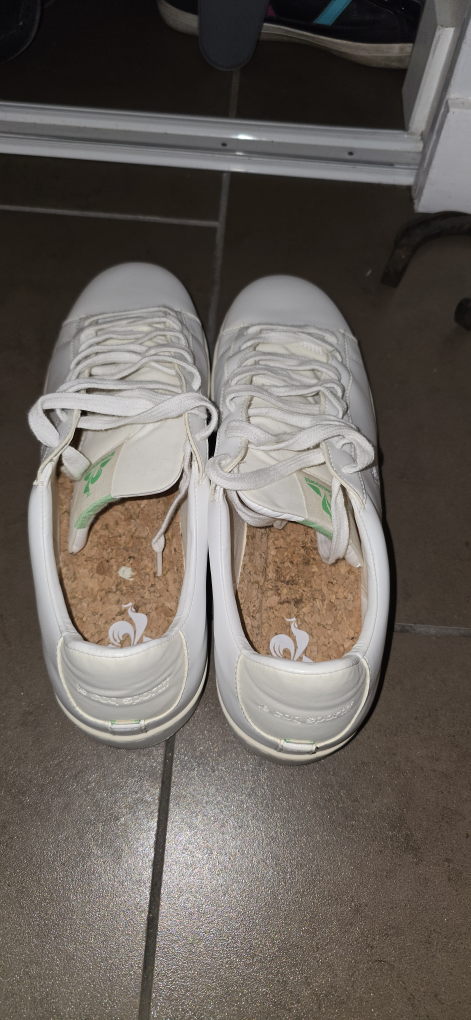 Le Coq Sportif White Sneakers size 10.5 men - photo 2