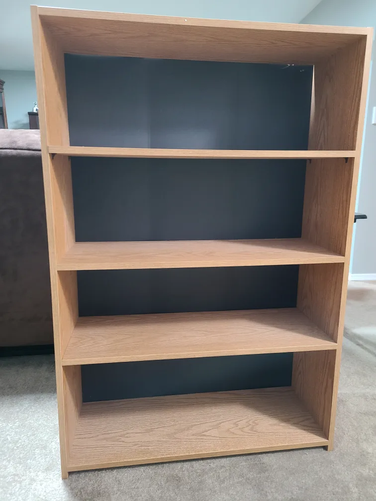 Wood-look Bookcase