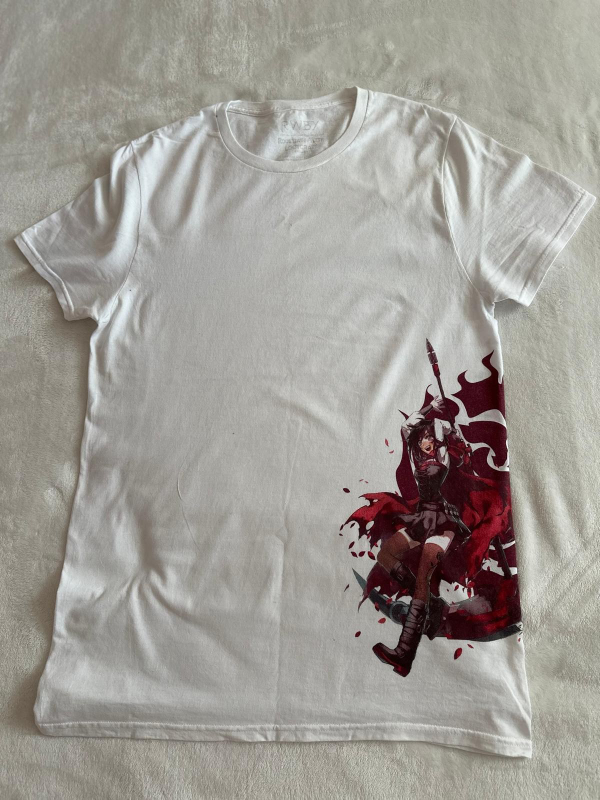 RWBY Ruby Rose White T-Shirt