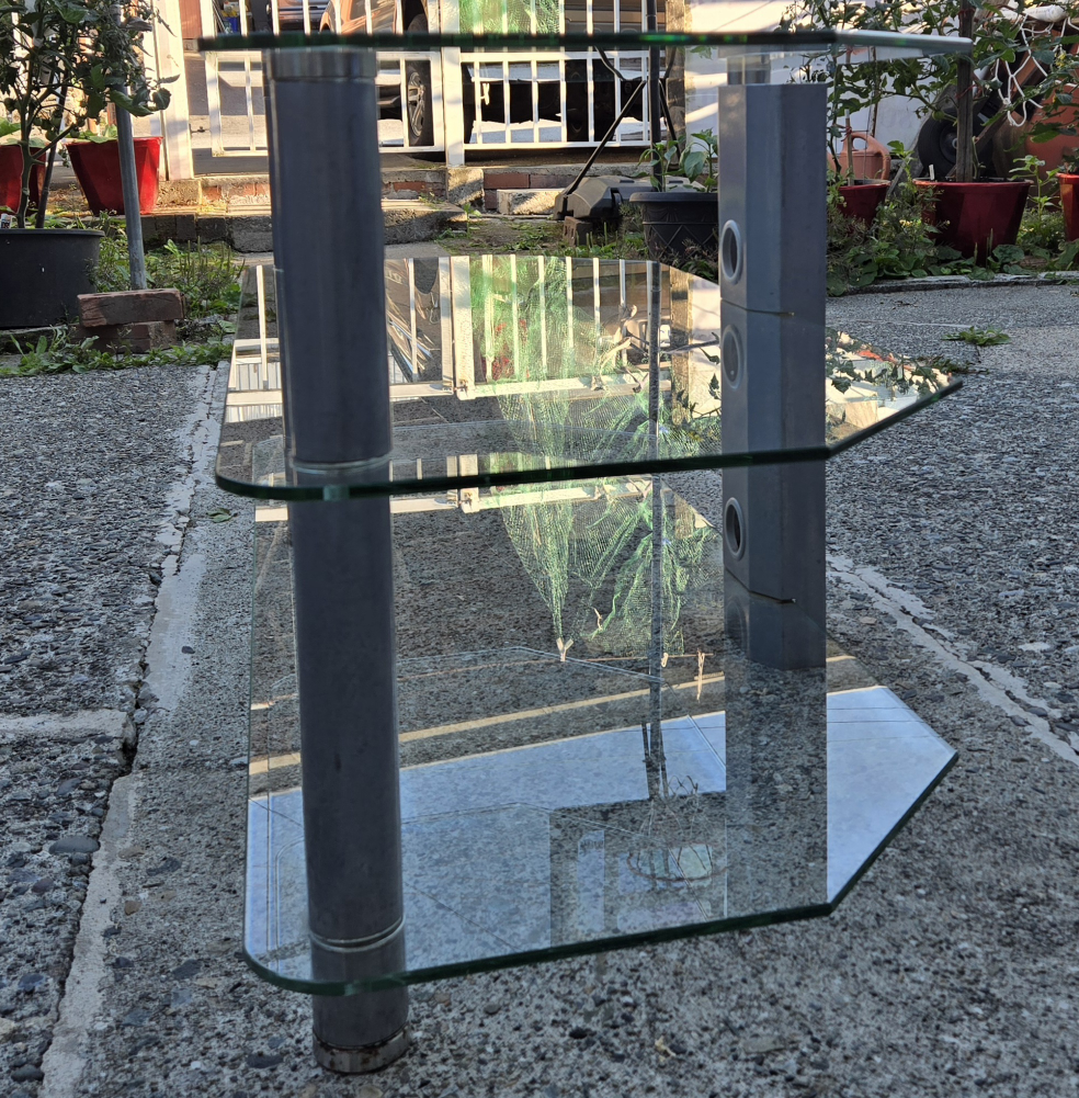 Glass TV Stand - photo 4