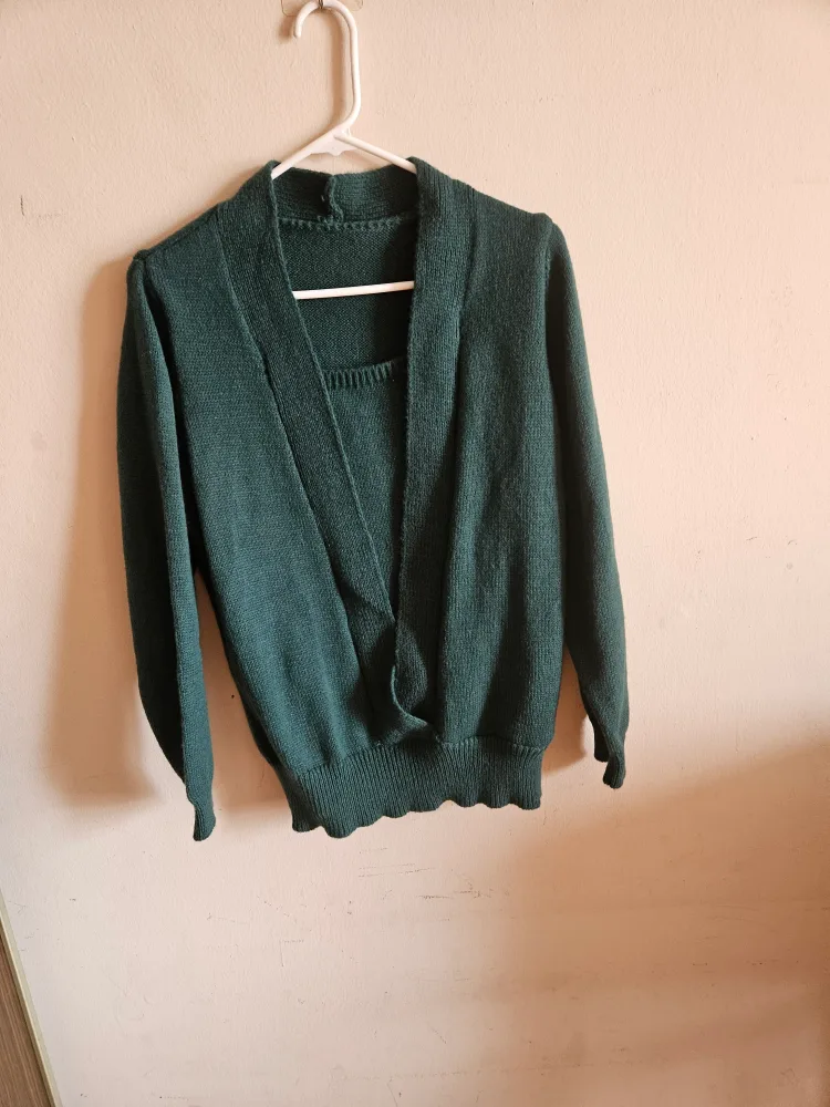 Green Knit Sweater thumbnail
