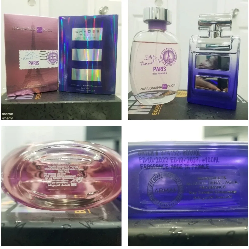 Mandarina Duck Let's Travel To Paris Perfume bundle thumbnail