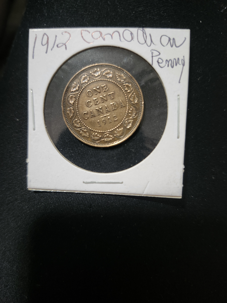 1912 Canadian Penny