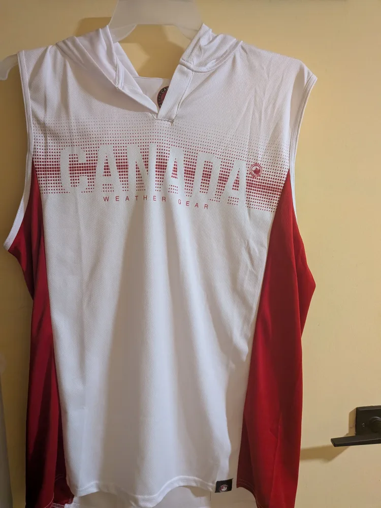 Canada Weather Gear Sleeveless Hoodie - Size XL thumbnail