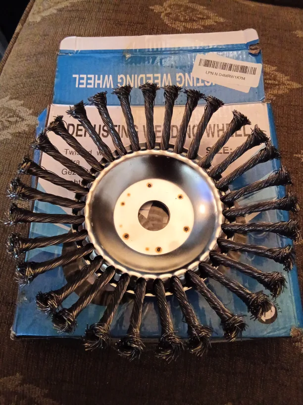 Brand new Derusting Weeding Wheel - 8 inch thumbnail