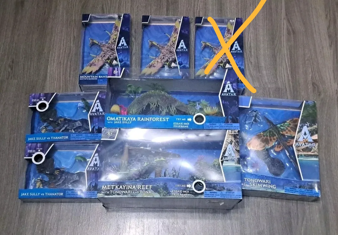 Avatar: The Way of Water Playsets - Bundle of 6 thumbnail