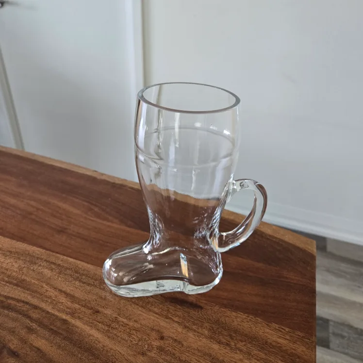 NEW Boot Shaped Beer Glass thumbnail