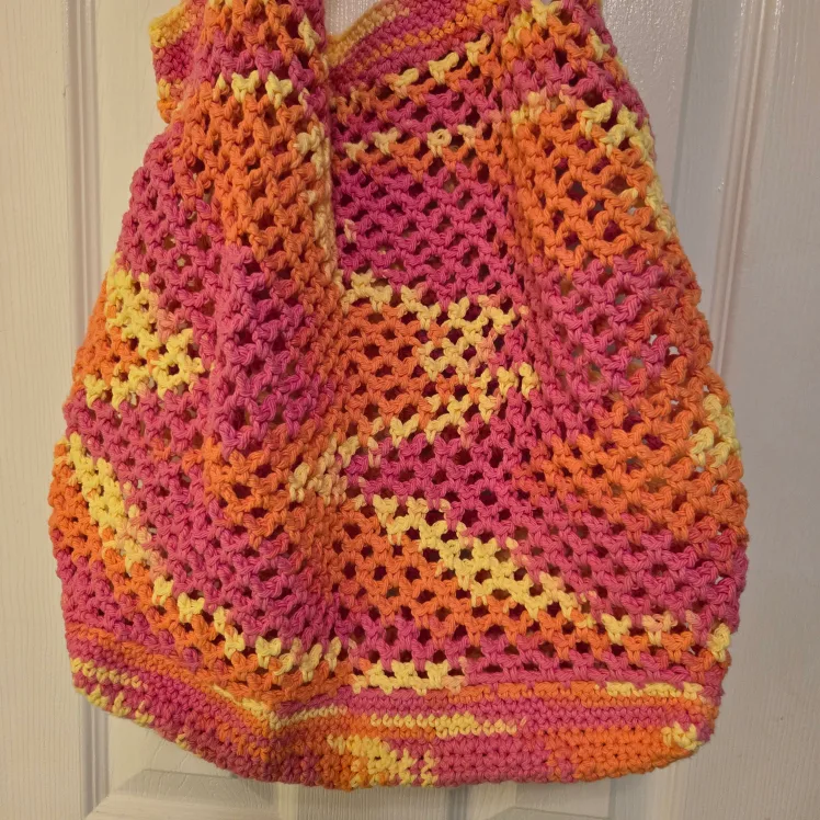 Crochet Tote Bag - 16 x 17 Inches image indicator(2)