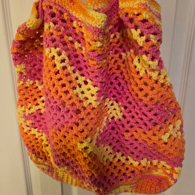 Crochet Tote Bag - 16 x 17 Inches image indicator(3)