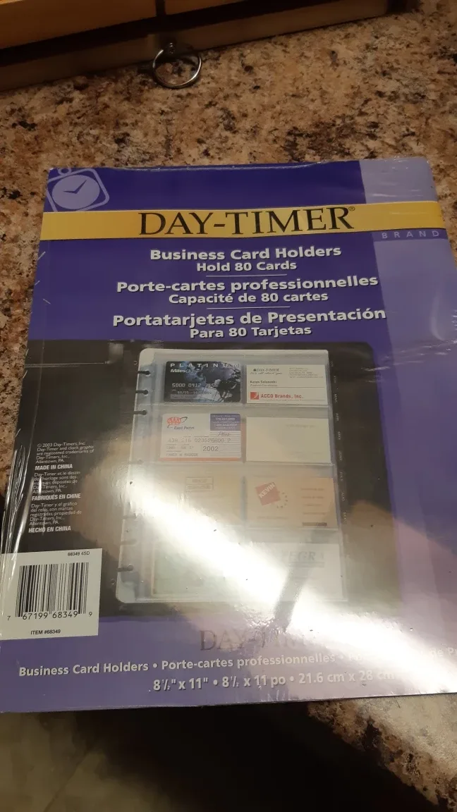 Day-Timer & Aurex Business Card Holders image indicator(2)