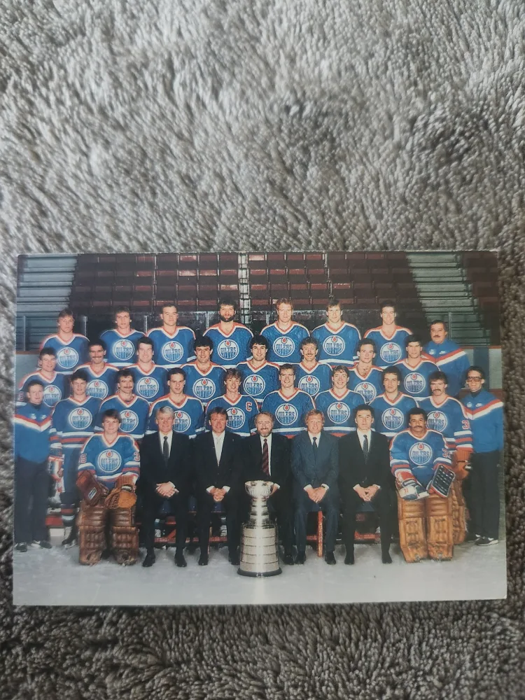 Edmonton Oilers 1984 Stanley Cup Photo thumbnail