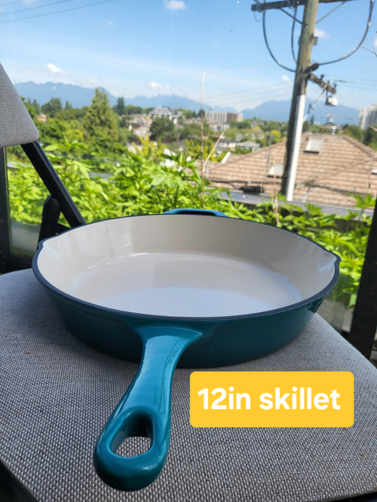 Brand New 2 Tramontina  Cast Iron Skillets – 2-Piece Set! - photo 2