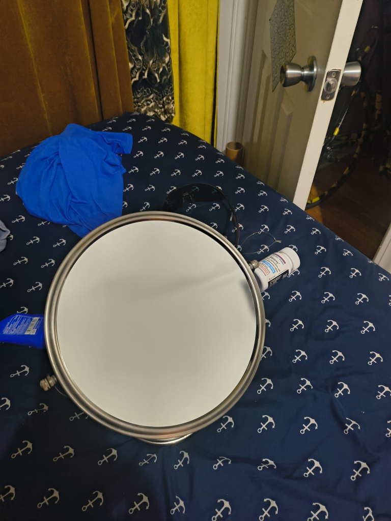 Vanity Mirror On Pedestal - photo 3