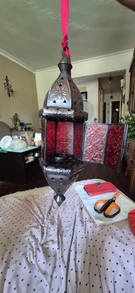 Hanging Moroccan Style Lantern thumbnail