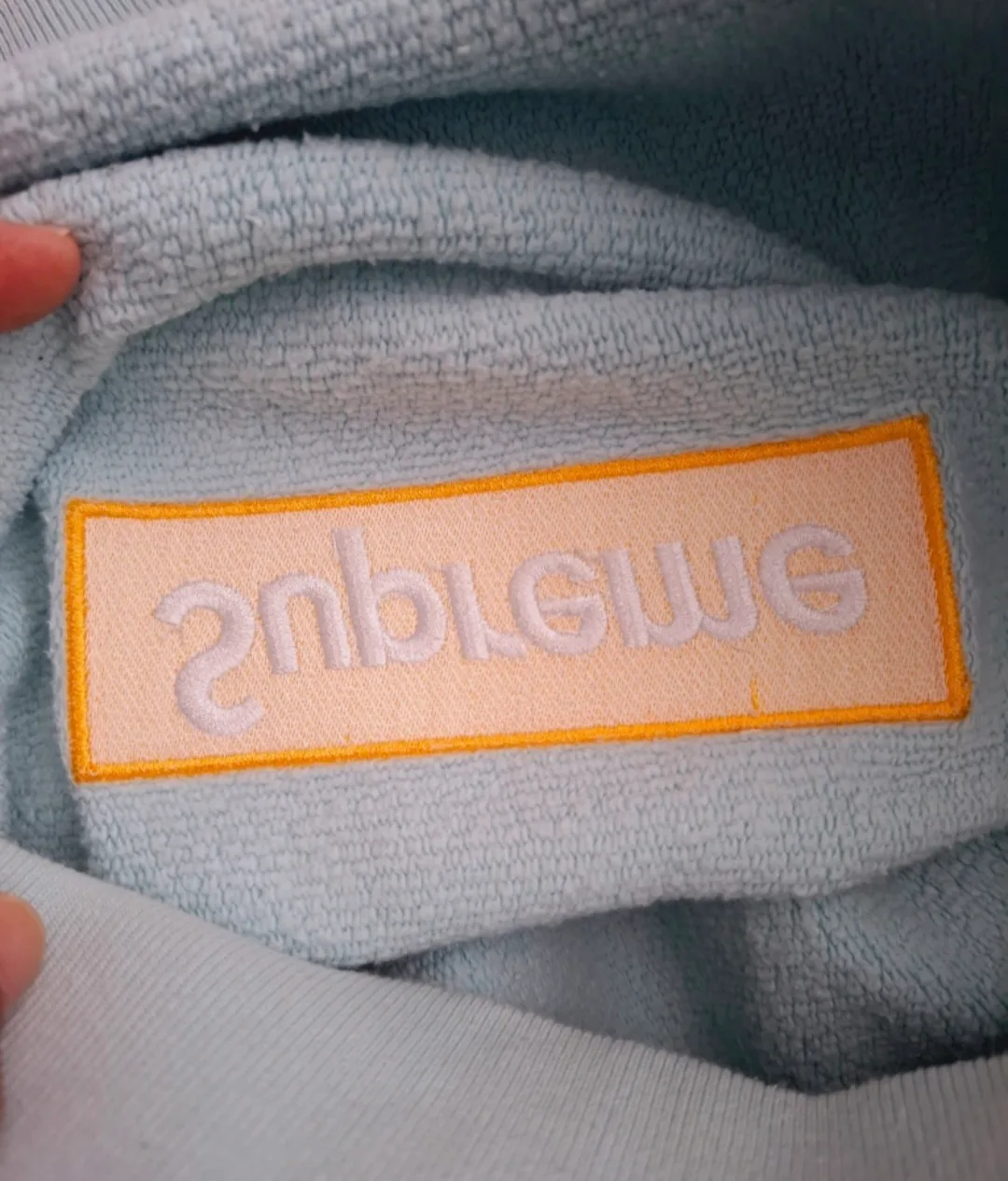 Supreme Box Logo Hoodie - Light Blue image indicator(7)