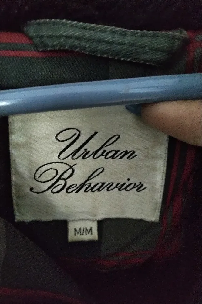 Urban Behavior Plaid Jacket - Size M/M image indicator(2)