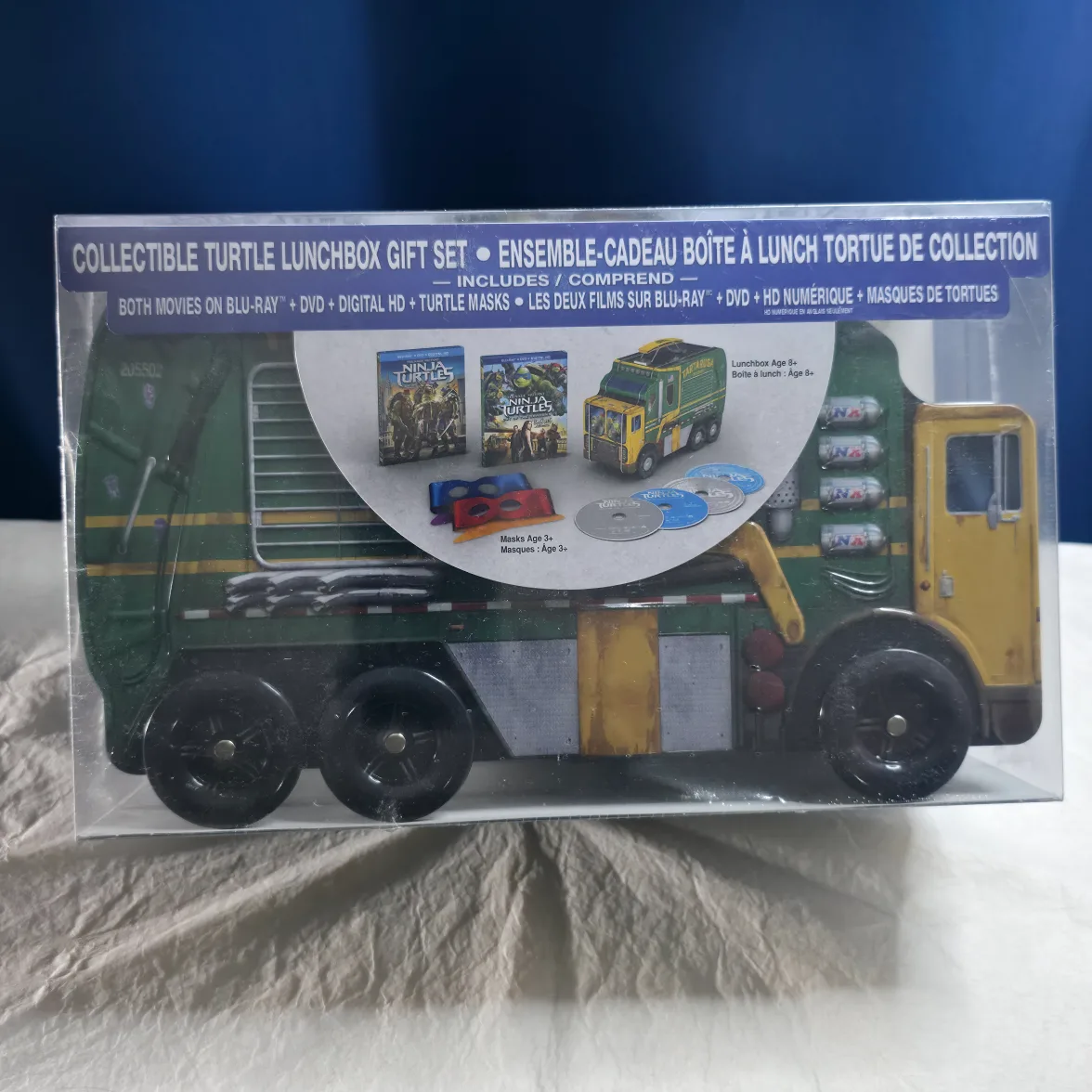 TMNT Collectible Turtle Lunchbox Gift Set - New thumbnail