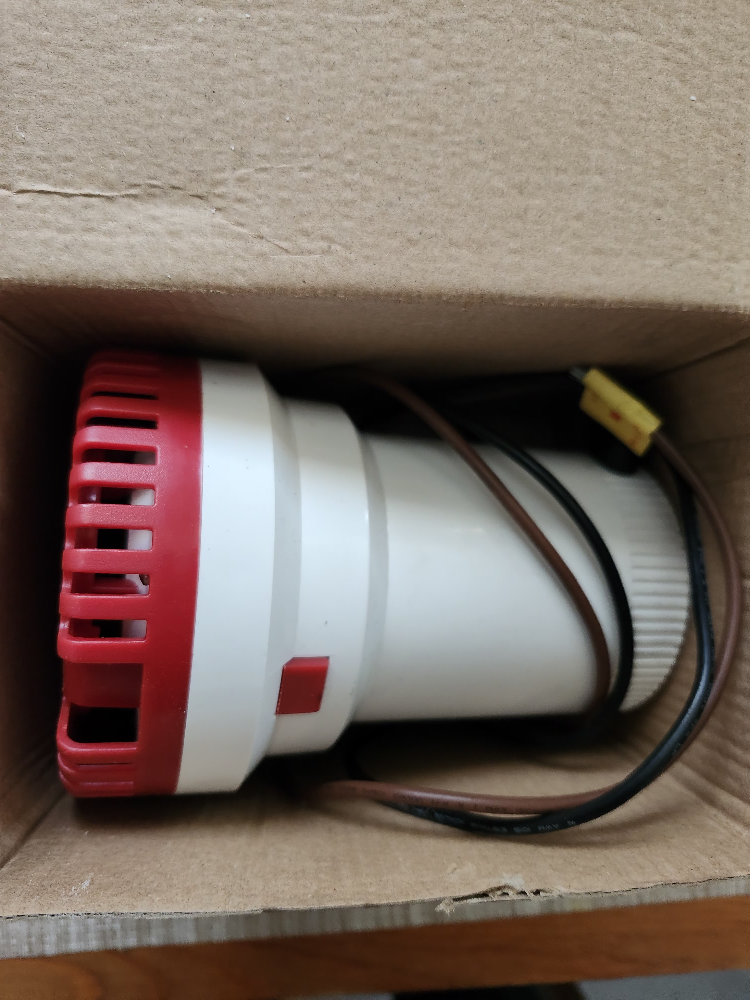 New Submersible Bilge Pump