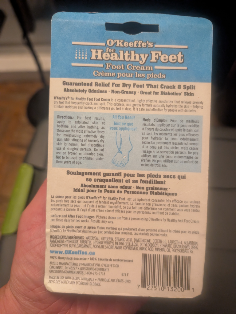 O'Keeffe's Healthy Feet Foot Cream - photo 2