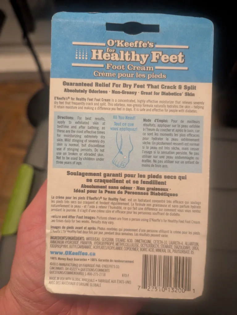 O'Keeffe's Healthy Feet Foot Cream image indicator(2)