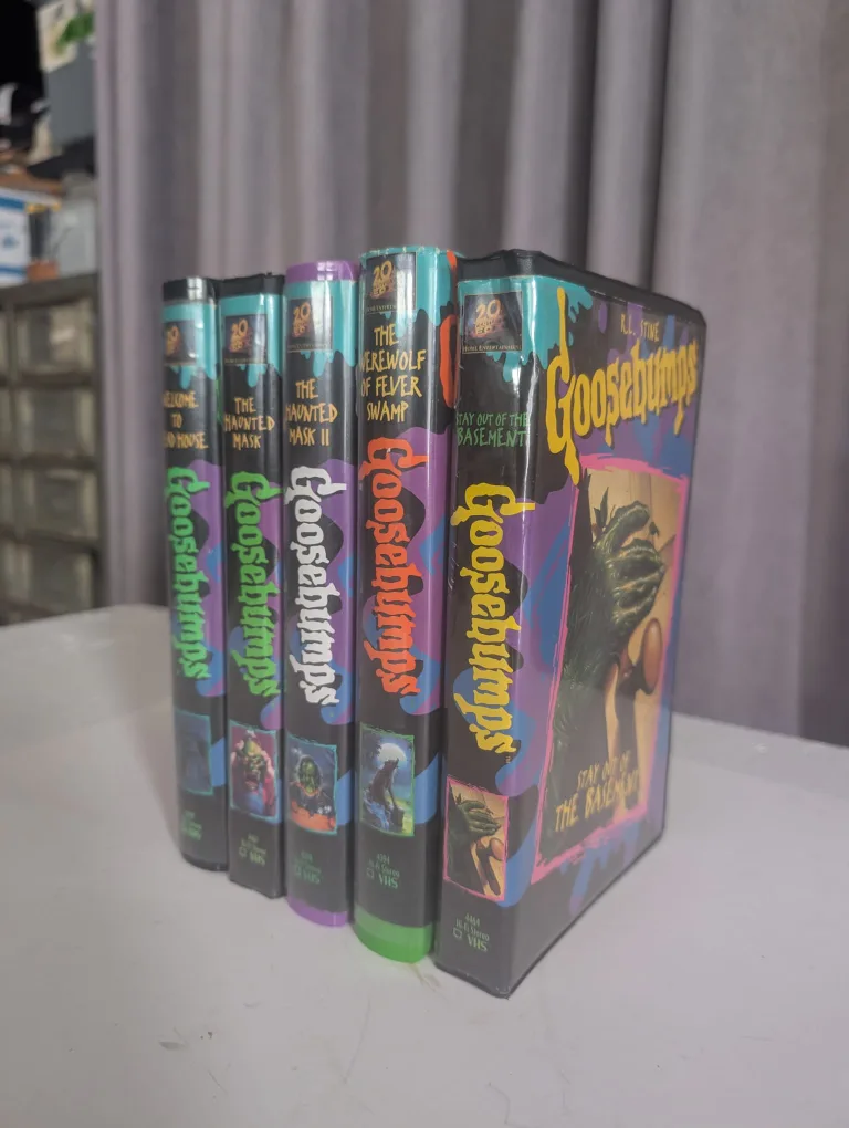Goosebumps VHS Tapes Collection - R.L. Stine thumbnail
