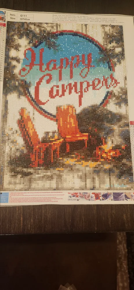 DIY 5D Diamond Painting 30x40cm image indicator(2)