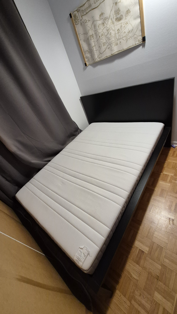 IKEA Malm Bed Frame with mattress - photo 3