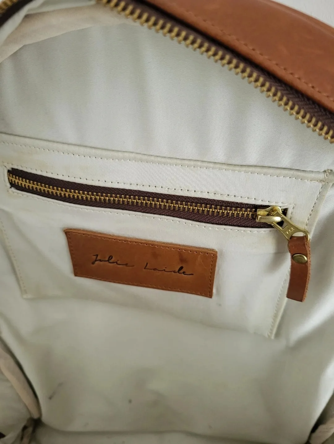 100% Genuine Leather Backpack - Made in Canada image indicator(7)