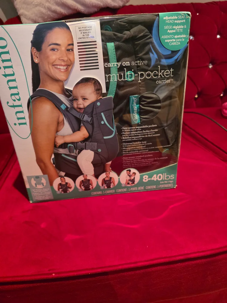 New Infantino Carry On Active Multi-Pocket Carrier (8-40lbs) image indicator(2)