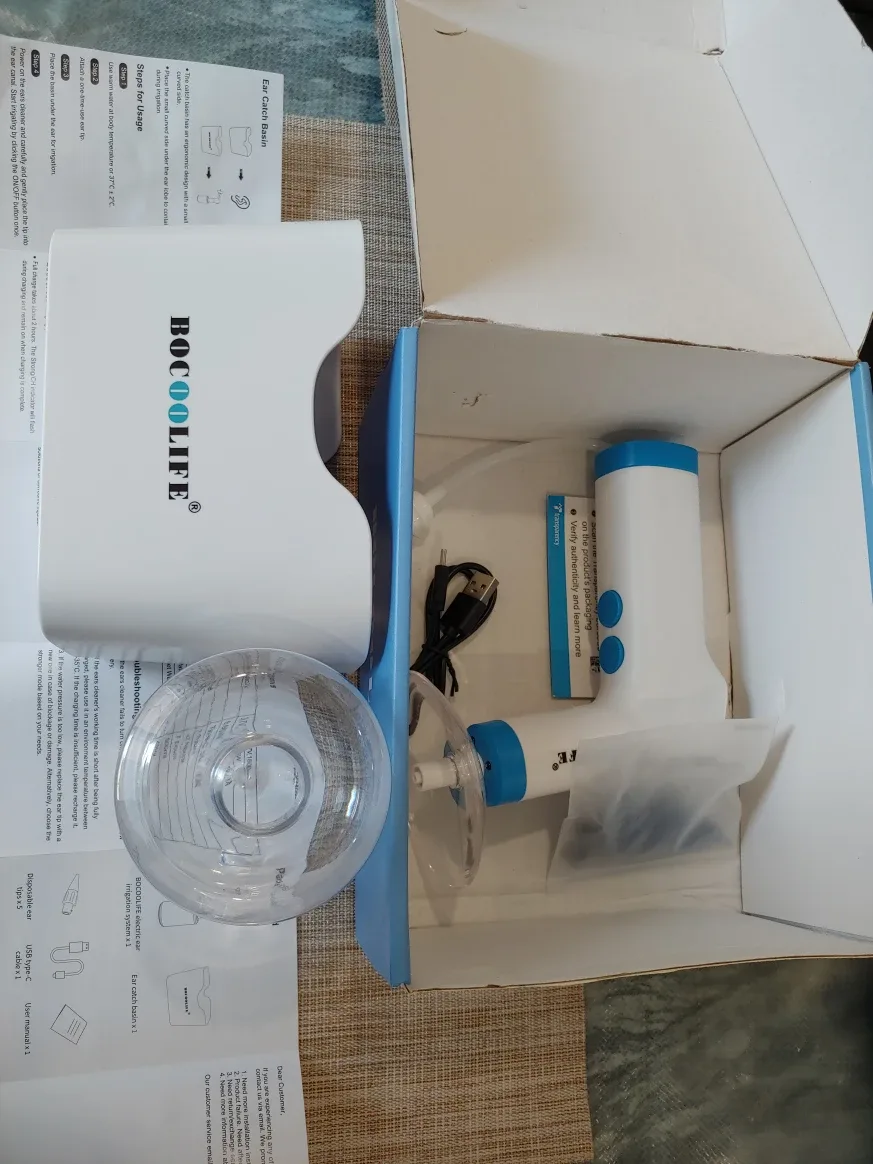 Ear Wax Remover Irrigation System, NEW, USB Rechargeable image indicator(3)