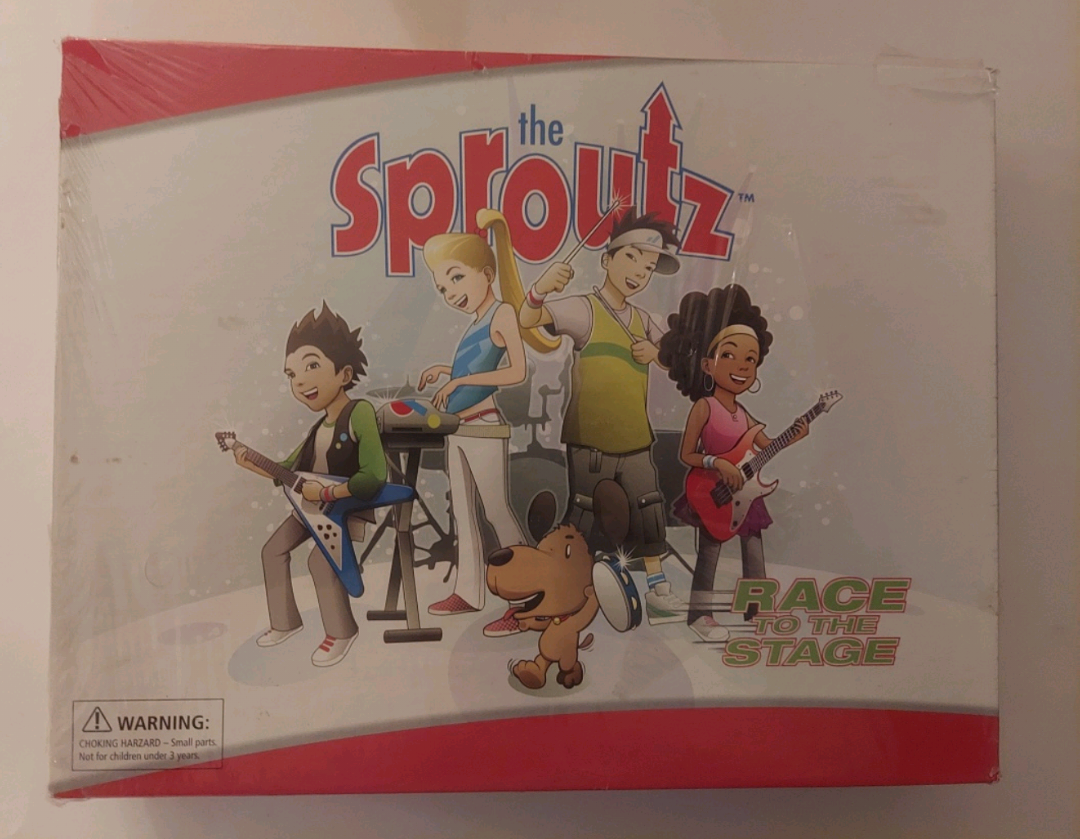 The Sproutz Race to the Stage Board Game - New!