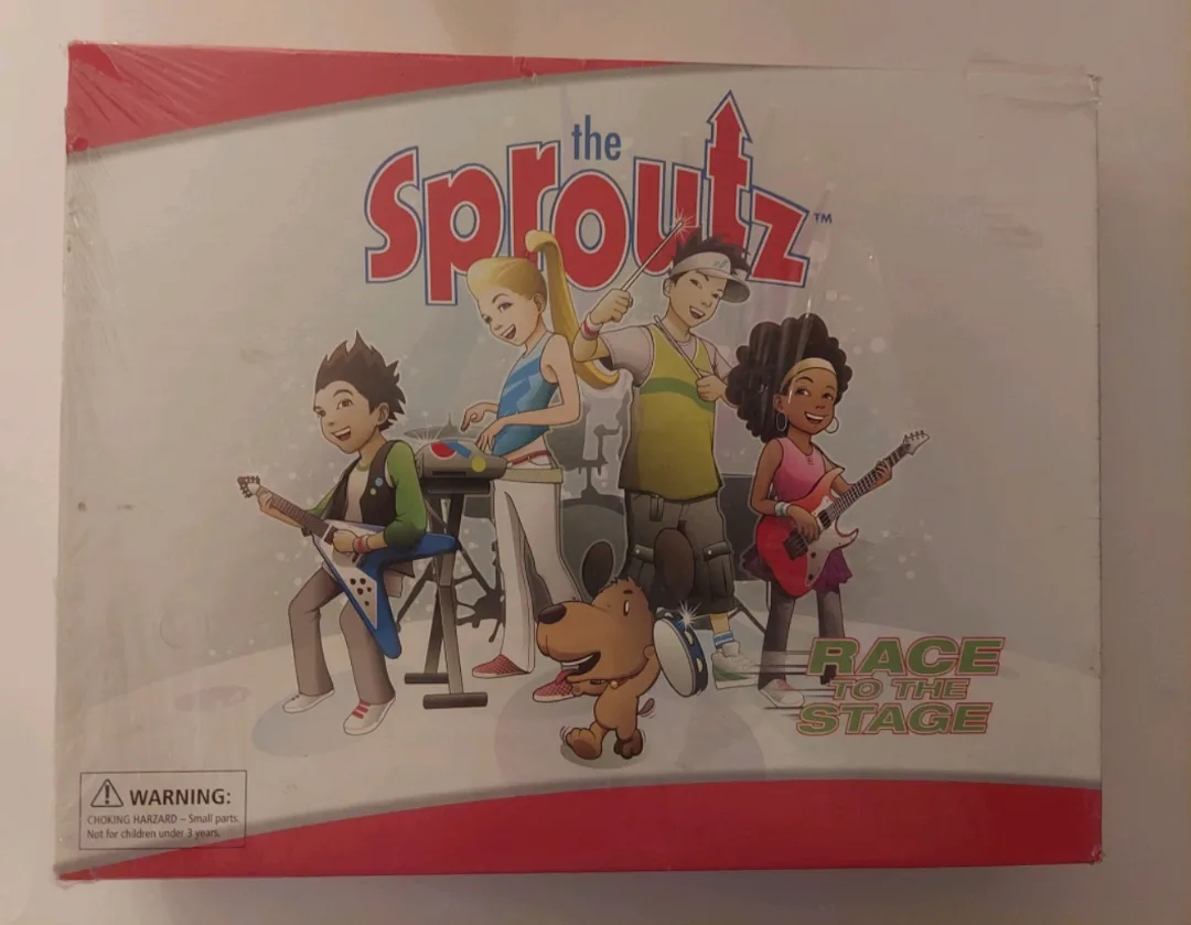 The Sproutz Race to the Stage Board Game - New!
