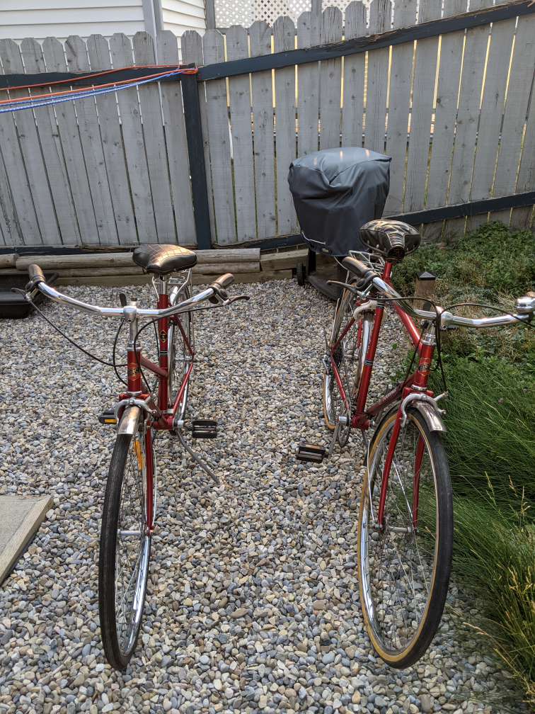 2 Vintage Tourace Bicycles high step and mid step - photo 4