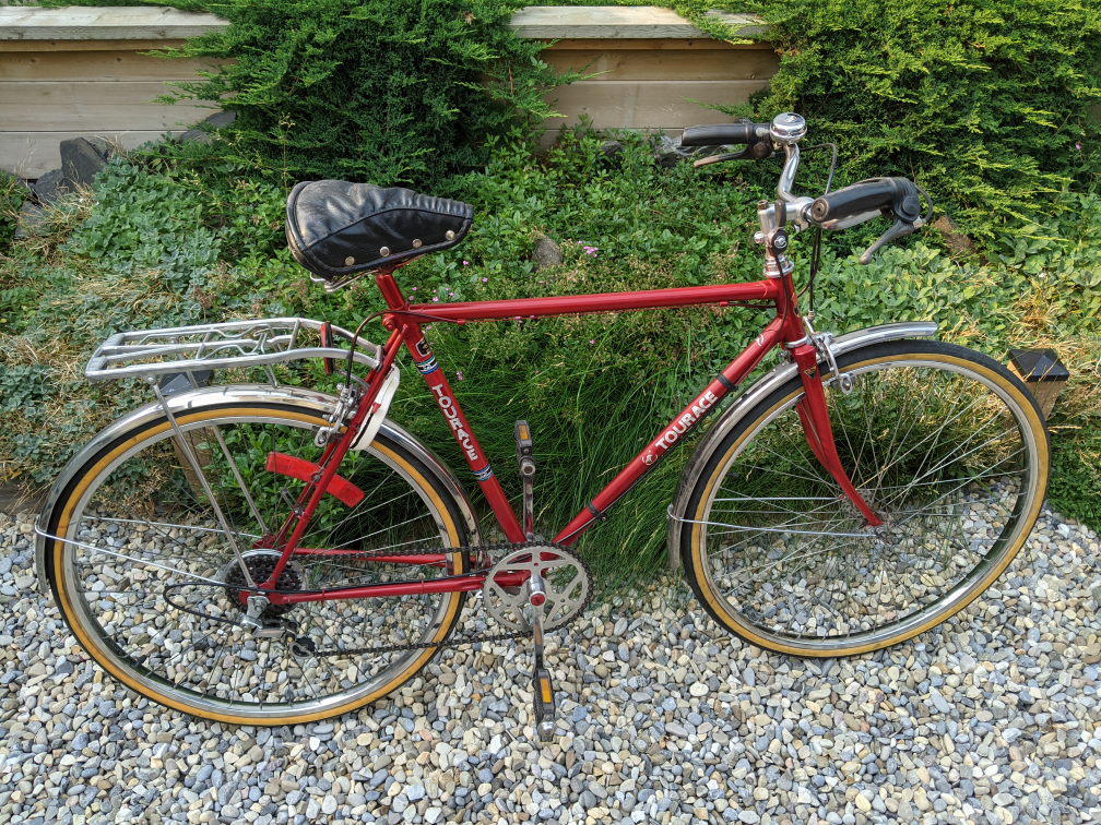 2 Vintage Tourace Bicycles high step and mid step - photo 5