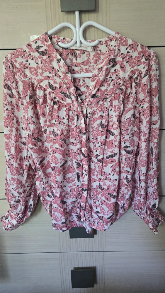 Floral Button Up Blouse thumbnail